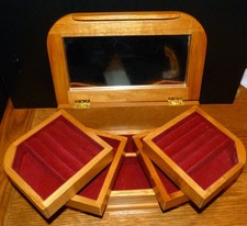 Mele & Co. Wooden Jewelry Box