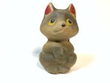 Vintage Wolf Toy Rubber USSR