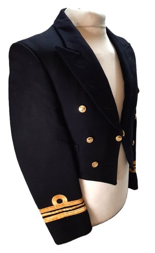 Navy mess jacket cuff curls - mess,