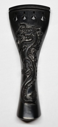 Handmade carved ebony violin - handmade,