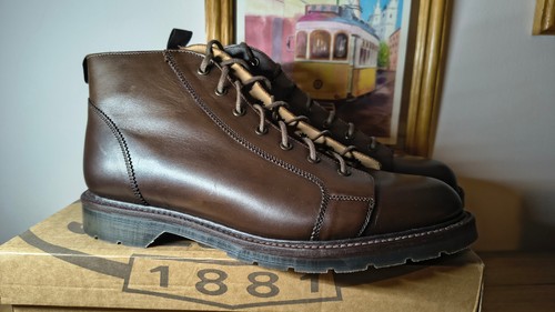Solovair brown monkey boots - monkey,
