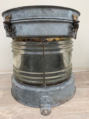 Vintage ships lamp masthead - ships, lamp,