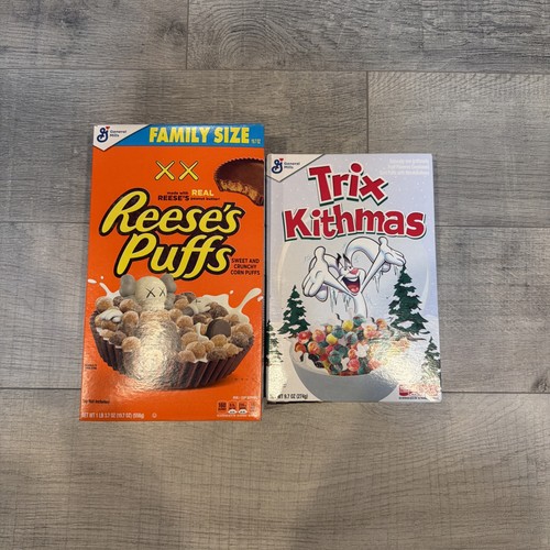 Kaws reeses puffs cereal - puffs,