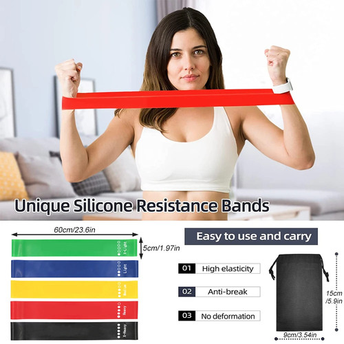 Resistance bands set - x,