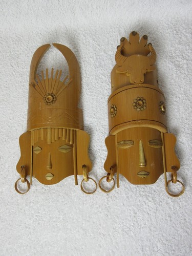 Two decorative wooden - two,
