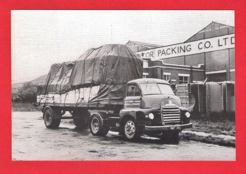 Motor cards postcard bedford - postcard,