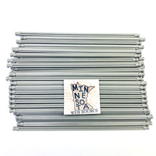 50 Knex Light Gray Rods 7-1/2" Long 7.5" - K'nex Standard Parts