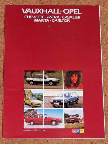 1982 vauxhall opel sales - 1982,