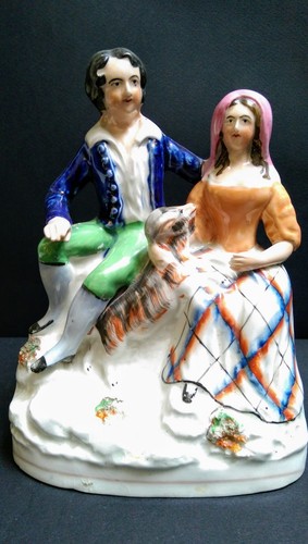 Antique staffordshire figure - antique,