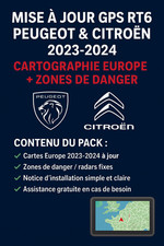 ?️ RT6 mapping 2023/2024 for Peugeot WipNav+ & Citroen eMyWay