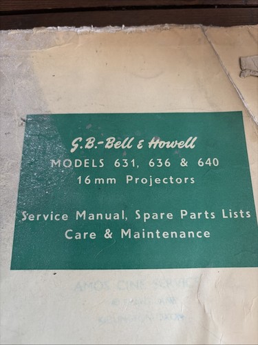 Bell howell model - bell,