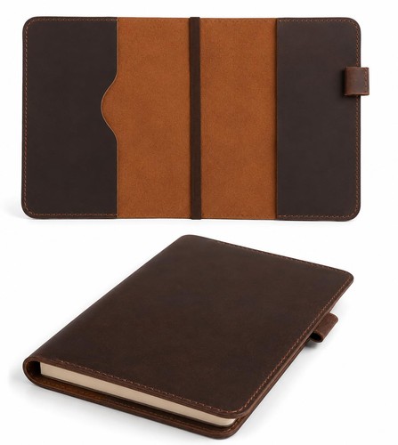 Handmade leather journal - a5,