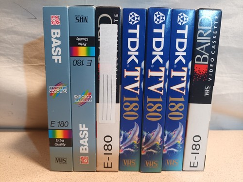 Vhs blank video cassette - video,