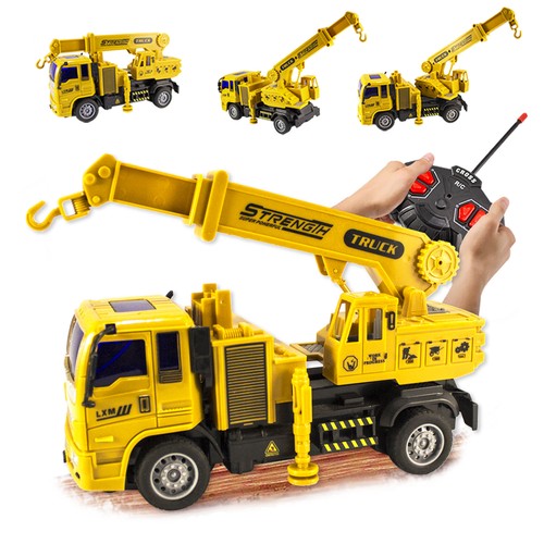Remote control crane - remote, truck