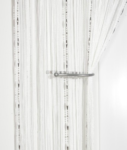 String curtains beaded - string,