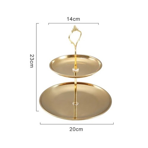 Tier stainless steel cake - 2/3,