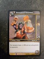  WOW TCG Stronghold Gauntlets