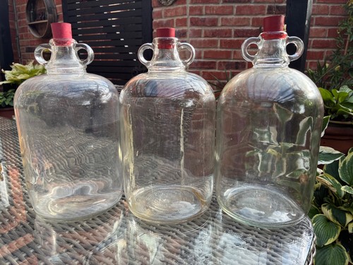Demijohn bottles clear for - 3,