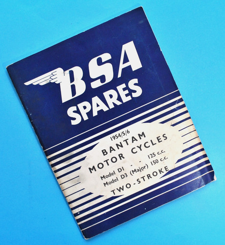 1954 bsa motorcycle spares - 1954-56,