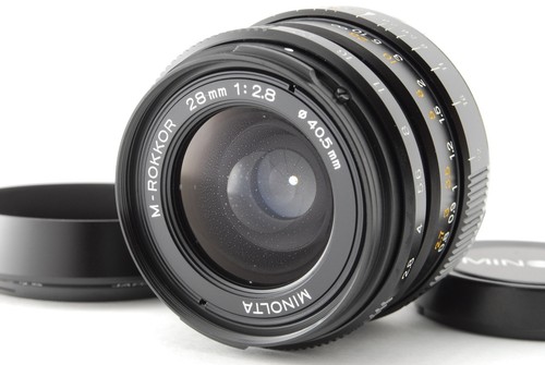 Exc minolta m - m-rokkor, 28mm
