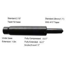 SHS Gas Lift Heavy Duty Cylinder Replacement Universal Size 350 lbs 5" Class 4