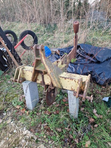 Mole plough single leg point - leg, 3-point