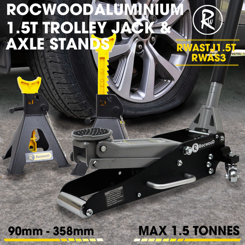 Aluminium trolley jack ton - trolley,