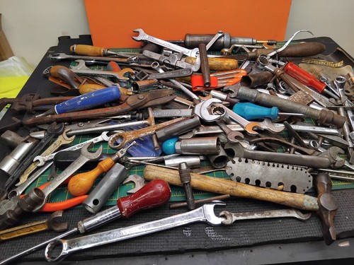 15kg job lot used hand - lot, tools