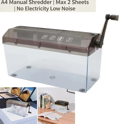 Manual strip cut - cut, paper