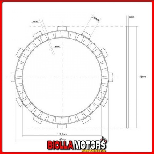 741001 single disc clutch - 741001,