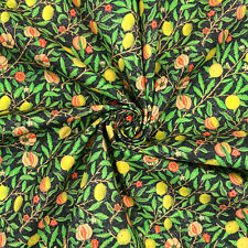 William Morris Fabric - Vintage Pomegranate Cotton Percale Dressmaking Fabric