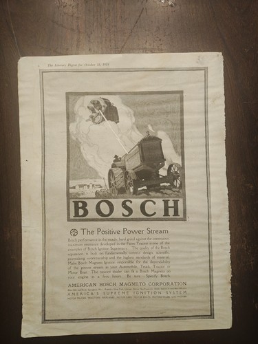 1919 american bosch - bosch, magneto