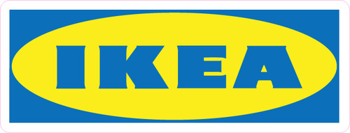Ikea logo sticker premium - logo, |