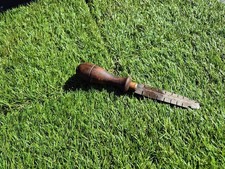 VINTAGE SAW BLADE SETTING GUIDE - HAND TOOL - 9" LONG