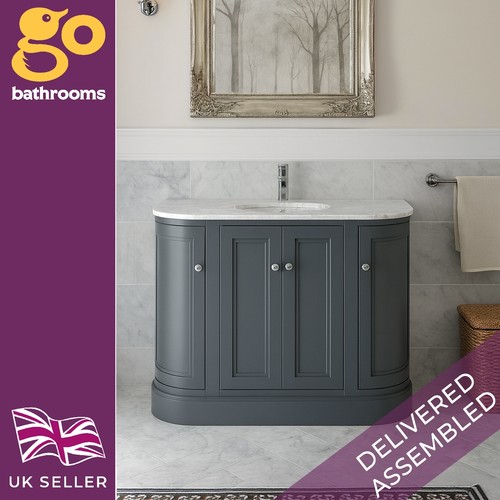 Traditional grey 1200mm vanity - grey,