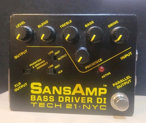 Tech21 sansamp bass driver - sansamp,