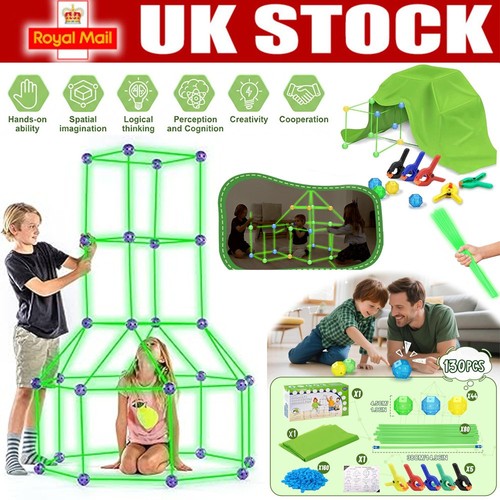 Glow the dark fort building - glow,
