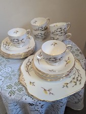 Stanley Fine Bone China Pussy Willow Tea Set