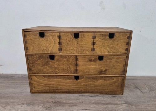 Vintage desk top - top, drawers