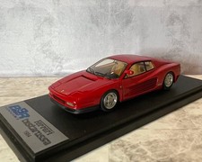 BBR 1/43 Ferrari Testarossa Red Resin Diecast Model Car Collectible