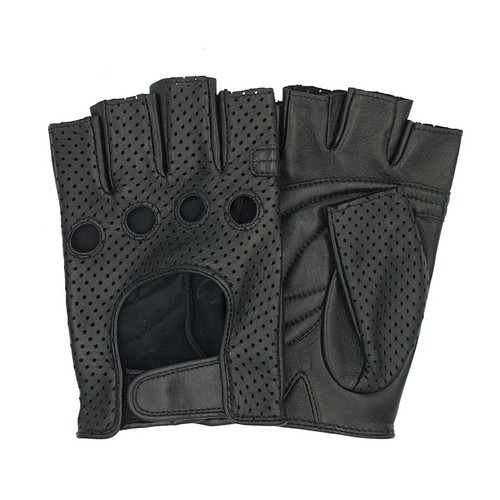 Driving leather fingerless - driving,