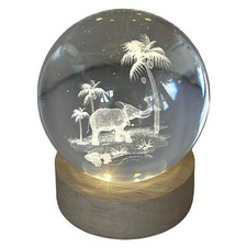 USB 3D Crystal Ball Night