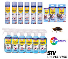 Zero In Bed Bug & Dust Mite Killer -Aerosol Spray  -Tigger Spray - Bed Bug Taps