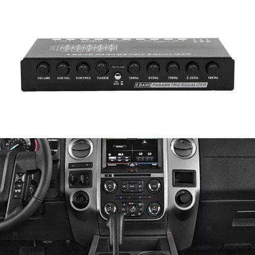 Band car audio equalizer 5 - band,