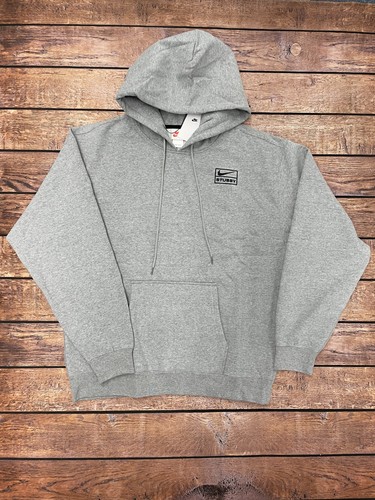 New nike stussy hoodie grey - new, x