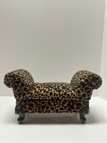 Vintage leopard print velvet - vintage,