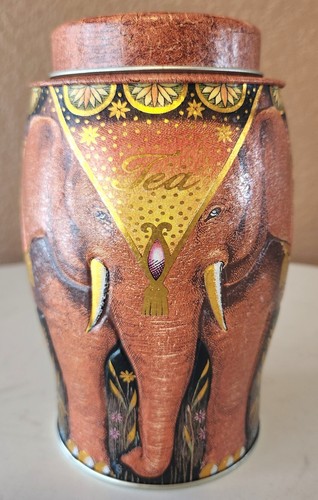 Williamson elephant tea tin - tea,