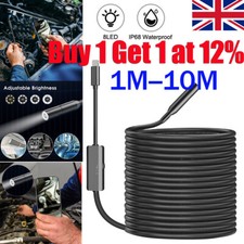 Waterproof Endoscope Snake Cam Inspection Camera for iOS iPhone/Car/Tube