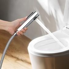ABS Bidet Sprayer Head Toilet Douche Spray Chrome Muslim Shower Attachment Jet