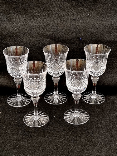 Vintage crystal stemmed - x,